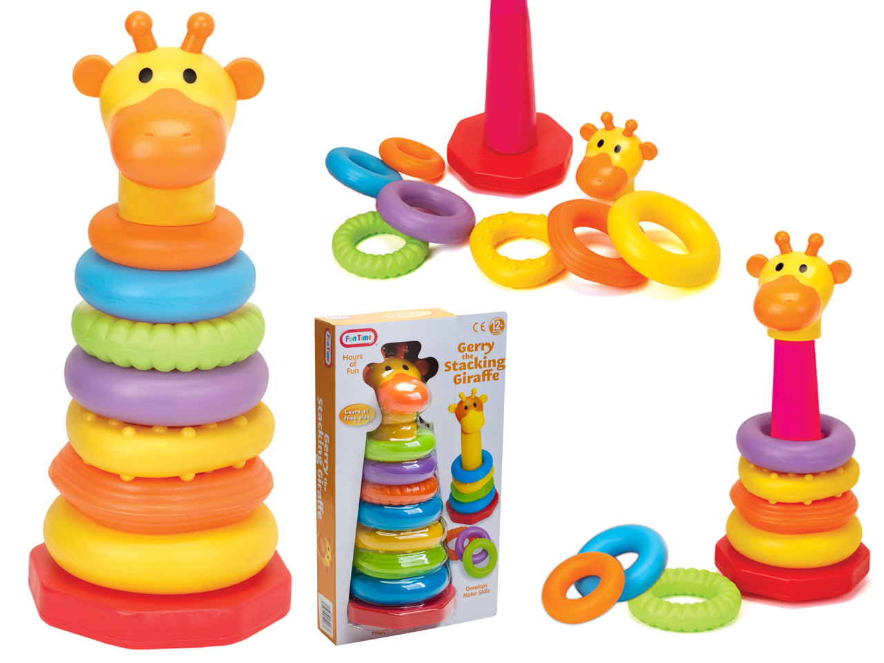 giraffe stacking toy